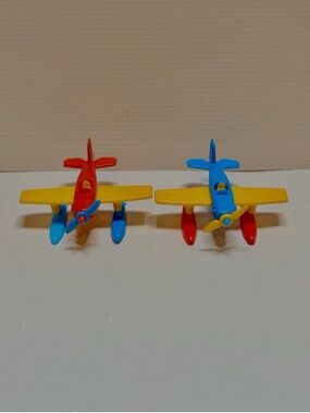 Vintage 80s Bruder Arado Sea-Plane Micro Mini Plastic West Germany Toy Airplanes